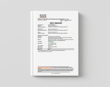 Battery Packs SGS testing report