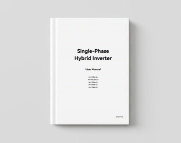 Shinson Hybrid inverter single phase 3-8KW user manual