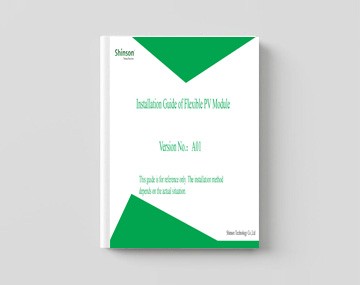 Shinson_Installation Guide of Flexible PV Modules 2023