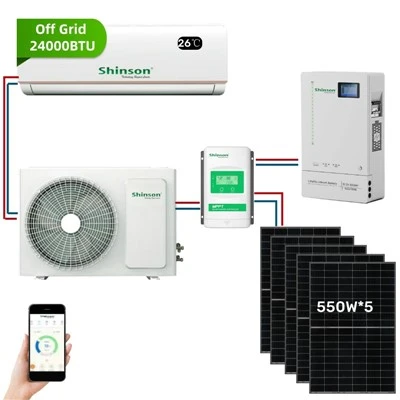 Power Saving GMCC Compressor Solar Off Grid Solar Power Air Conditioner
