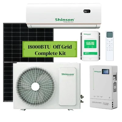 High Efficiency 18000btu Off Grid Solar AC Solar Air Conditioner